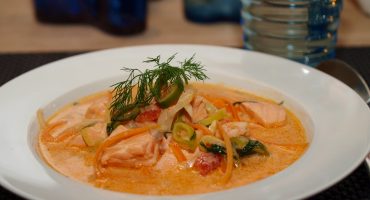 Image: Fyldig laksesuppe med dill