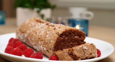 Image: Rull en kake til mor – rullekake med sjokoladekrem