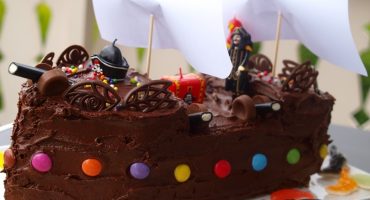 Image: Sjørøverskutekake til Mathias’ sjørøverbursdag