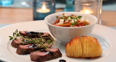 Image: Lammefilet med ratatouille og feta