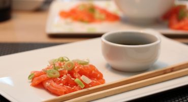 Image: Salma sashimi med ponzusaus