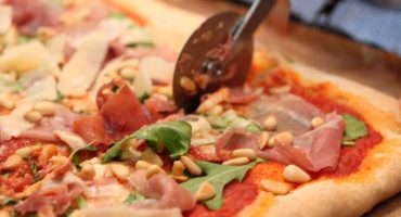 Image: Pizza Parma (nesten) à la Vardøen