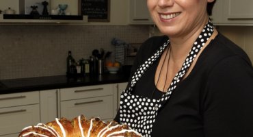 Image: Bringebærkringle med pistasie – «Bakeskole» i Allers