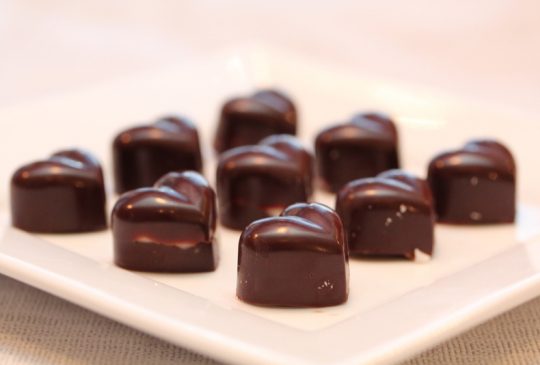 Image: Anettes sjokoladekonfekt med peppermynte