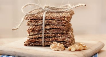 Image: Knekkebrød med valnøtter
