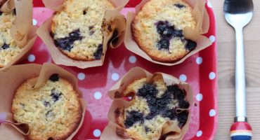 Image: Eplemuffins med blåbær
