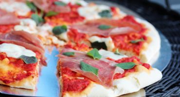 Image: Pizza på utegrillen