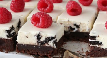 Image: BROWNIE MED OREOKREM