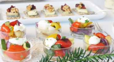 Image: FINGERMAT #2 – OVNSBAKTE GRØNNSAKER, KJØTTBOLLER, OST, SALTBAKTE POTETER OG AIOLI