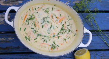 Image: KREMET FISKESUPPE MED DILL
