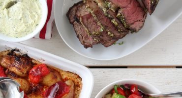 Image: HELGRILLET ENTRECÔTE MED URTESMØR