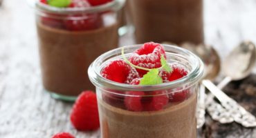 Image: PANNA COTTA MED SJOKOLADE OG ESPRESSO