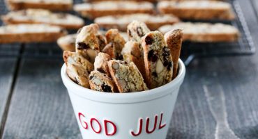 Image: BISCOTTI MED SJOKOLADE OG TRANEBÆR