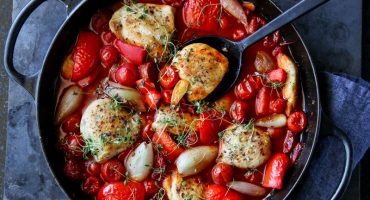 Image: KYLLING MED CHORIZO, CHILI OG CHERRYTOMATER