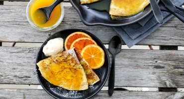Image: PANNEKAKER MED APPELSINSAUS – CRÊPE SUZETTE