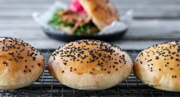 Image: FINE HAMBURGERBRØD