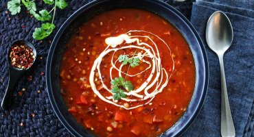 Image: SPICY LINSESUPPE MED CHORIZO OG PAPRIKA