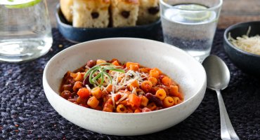 Image: PASTA E FAGIOLI – PASTA & BØNNER (VEGETARISK)