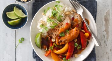 Image: YTREFILET MED PAPRIKA OG SPICY MANGOSAUS