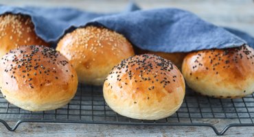 Image: BRIOCHE – HAMBURGERBRØD