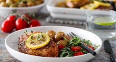 Image: SITRONKYLLING OG SESAMPOTETER