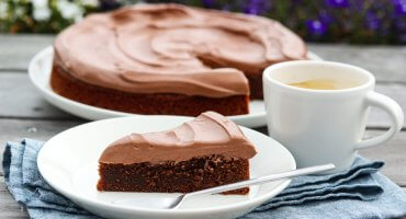 Image: BROWNIE MED KAFFEKREM