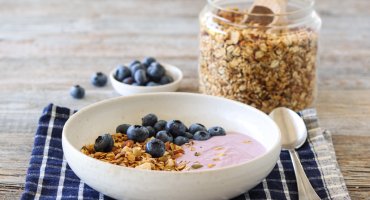 Image: GRANOLA MED BLÅBÆRYOGHURT