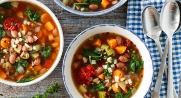 Image: TOSCANSK GRØNNSAKSUPPE MED BACON