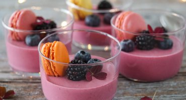 Image: PANNA COTTA MED SKOGSBÆR